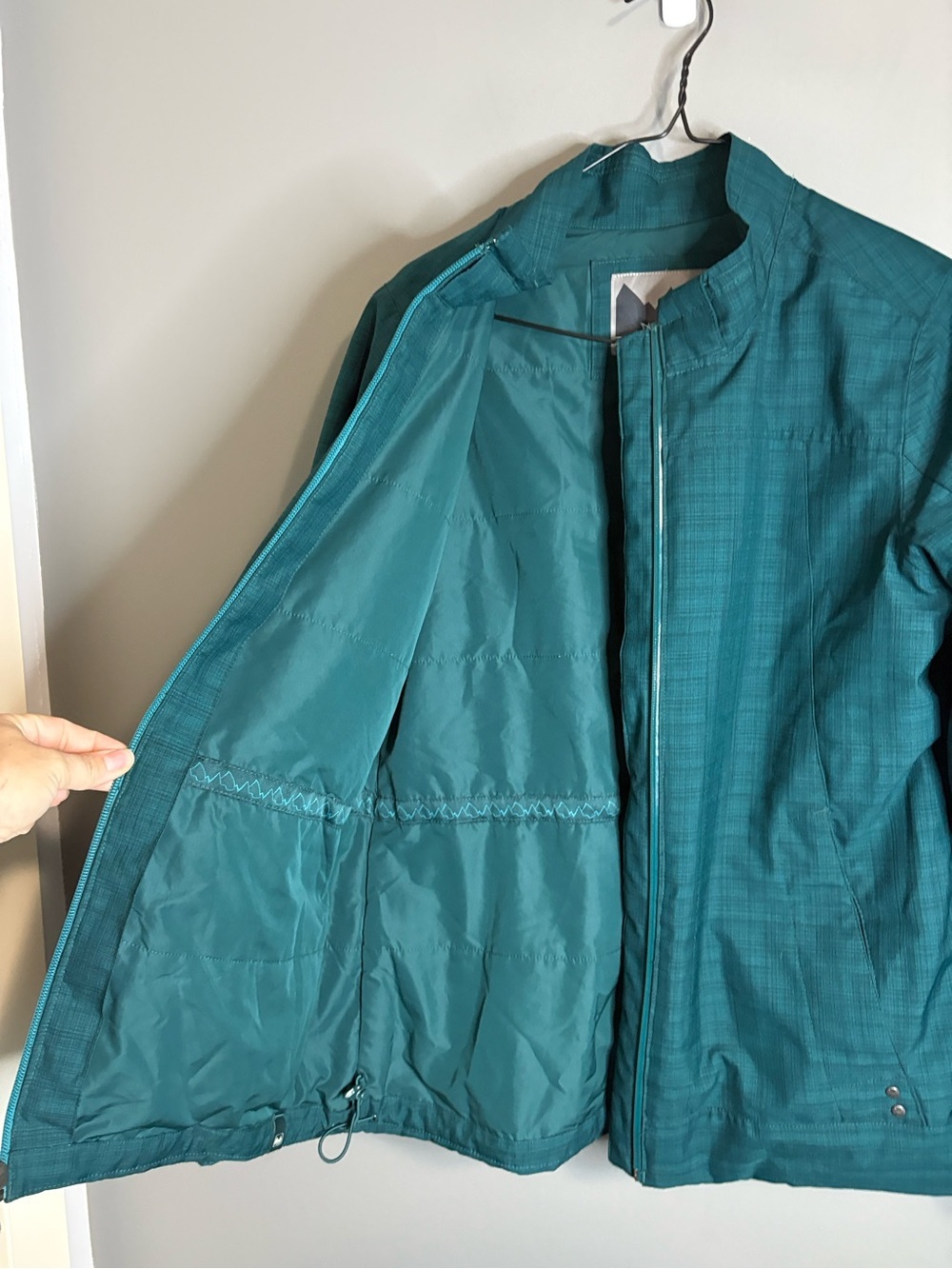 WindRiver Teal Insulated Winter Jacket Coat Women’s Small S Removable - Picture 2 of 9